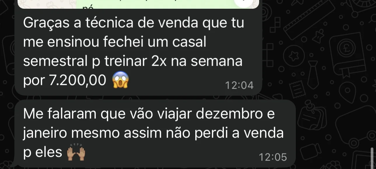 Plano semestral de R$ 7.200 para um casal